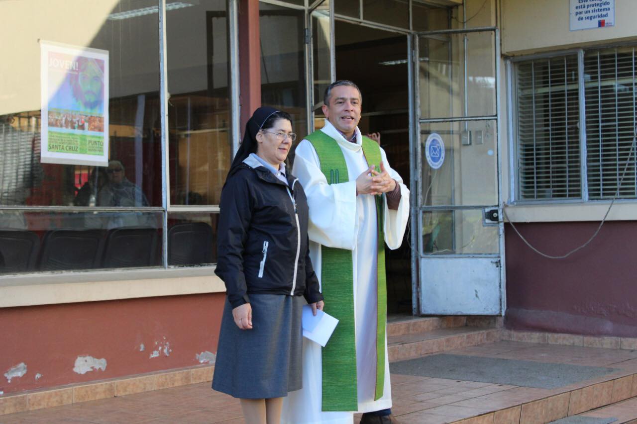 Encuentro de j venes en Temuco Colegio Santa Cruz de Victoria